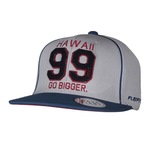 Boné Aba Reta WG Collegiante - Snapback - Adulto CINZA