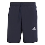 Bermuda adidas Masculina Chelsea 3 Listras AZUL