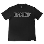 Camiseta Diamond Outline - Masculina PRETO