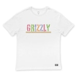 Camiseta Grizzly Light It Up - Masculina BRANCO