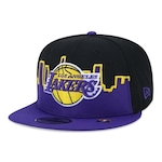 Boné Aba Reta New Era Los Angeles Lakers Tip-Off - Snapback - Adulto ROXO