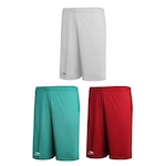 Bermudas Penalty X - Masculina - 3 Unds VERMELHO/VERDE