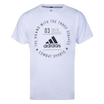 Camiseta adidas Community Line CS - Masculina BRANCO