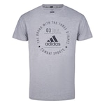 Camiseta adidas Community Line CS - Masculina CINZA