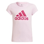 Camiseta adidas Essentials - Infantil ROSA