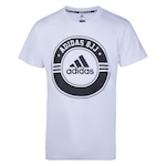 Camiseta adidas Combat Sports BJJ - Masculina BRANCO