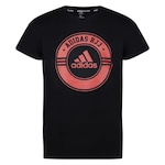 Camiseta adidas Combat Sports BJJ - Masculina PRETO