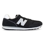 Tênis New Balance 373v2 - Masculino PRETO/PRATA