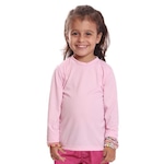 Camiseta Manga Longa Dellas Fit Térmica - Infantil ROSA