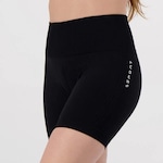 Short Feminino Lsport Basic sem Costura Lupo PRETO