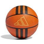 Bola de Basquete adidas 3-Stripes Rubber X3 LARANJA/PRETO