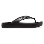 Chinelo Crocs Classic Plataform Flip - Feminino PRETO