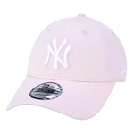 Boné New Era 9Forty MLB New York Yankees Basic - Snapback - Adulto ROSA