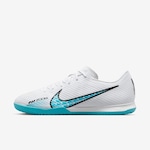 Chuteira de Futsal Nike Zoom Vapor 15 Academy IC - Adulto BRANCO/AZUL CLA