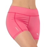 Short Puma Feminino Train Favorite 3" Tight ROSA/BRANCO