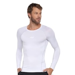 Camiseta Fila Manga Longa Compress Skin - Masculina BRANCO