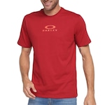 Camiseta Oakley Bark New - Masculina VERMELHO