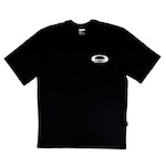 Camiseta Oakley Ocean Waves Ellipse - Masculina PRETO