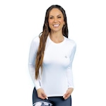 Camiseta Manalinda Manga Longa - Feminina BRANCO