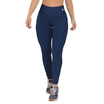 Calça Legging Manalinda Básica - Feminina AZUL ESCURO