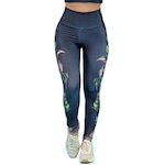 Calça Legging Manalinda Floral - Feminina ESTAMPADO