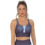 Top Fitness Manalinda Black Stripes - Feminino ESTAMPADO