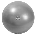 Bola Pilates Acte Sports com Bomba de Ar T9-75 - 75cm CINZA