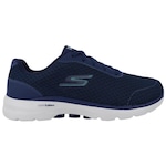 Tênis Skechers Go Walk 6 Iconic Vision - Feminino AZUL ESC/CINZA