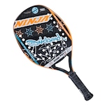 Raquete de Beach Tennis Quicksand Ninja Star - Adulto PRETO