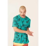 Camisa Hawaiian Dreams Nook Água - Masculina VERDE