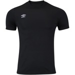 Camiseta Umbro Training Futebol Striker - Masculina PRETO