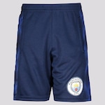 Bermuda do Manchester City Rowsley Futfanatics - Infantil AZUL ESCURO