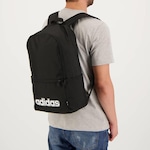 Mochila adidas Classica Linear Day - 20 litros PRETO