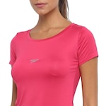 Camiseta Speedo Basic Stretch - Feminina ROSA