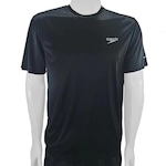 Camiseta Speedo Interlock Uv 50+ - Masculina PRETO