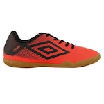 Chuteira Futsal Umbro Game IC - Adulto LARANJA/PRETO