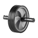 Roda Abdominal Vollo Vp1057 Dupla PRETO/CINZA