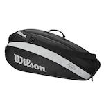 Raqueteira Wilson RF Team 3 Pack Wr80058 PRETO