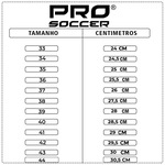 Chuteira Society Pro Soccer - Adulto VERMELHO