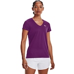 Camiseta Under Armour Tech Short - Feminina ROXO