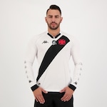 Camisa Vasco II 2022 Manga Longa Dinamite Eterno Kappa - Masculina BRANCO