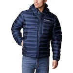 Jaqueta com Capuz Columbia Down Pebble Peak Hooded - Masculina AZUL ESCURO