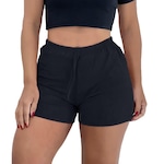 Shorts PMC Canelado - Feminino PRETO