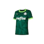 Camisa do Palmeiras I 2023 Jogador Puma - Feminina VERDE