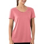 Camiseta Mizuno Nirvana - Feminina ROSA/PRATA