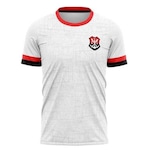 Camisa Flamengo Scatter Braziline - Masculina BRANCO