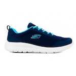 Tênis Skechers Bountiful Be Kind - Feminino AZUL ESC/BRANCO