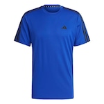 Camiseta adidas D2M 3 Listras Perf - Masculina