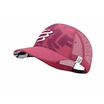 Boné Aba Curva Compressport Trucker Cap New - Snapback - Adulto Roxo/Vinho