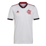 Camisa do Flamengo ll 22/23 adidas - Masculina BRANCO/VERMELHO